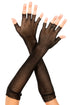 Sexy Fingerless Fishnet Elbow Length Gloves